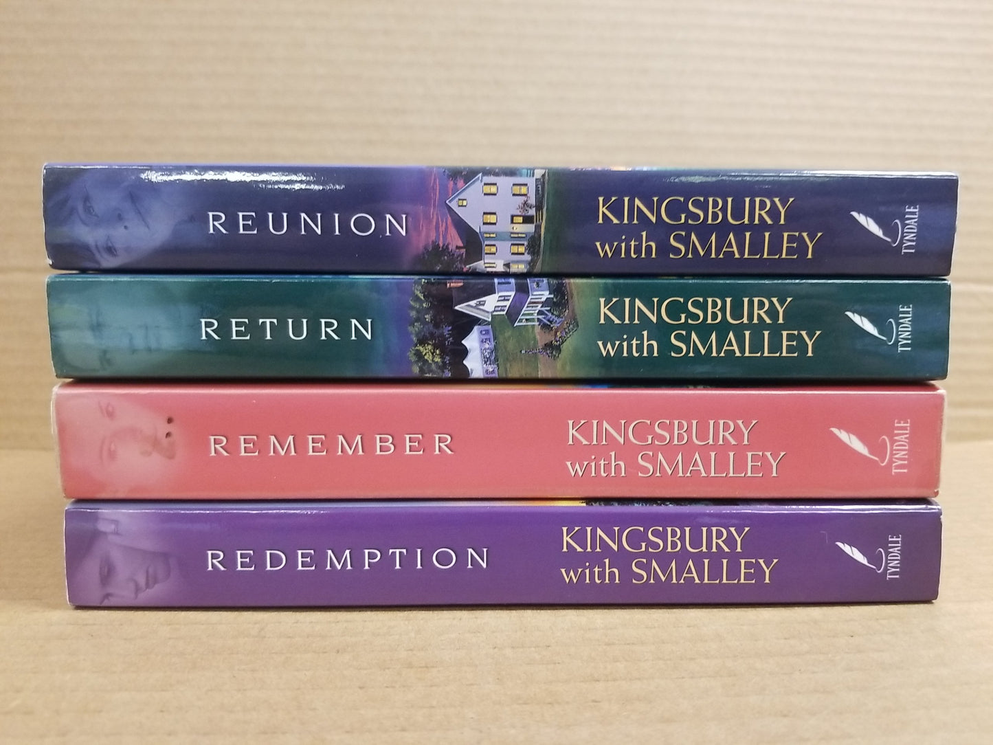 KAREN KINGSBURY with Gary Smalley
Lot of 4 REDEMPTION Series Books